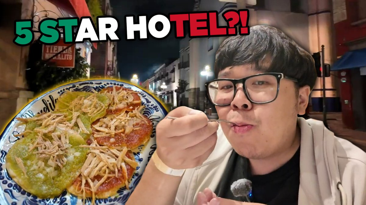 JWonggg's tweet photo. NEW YOUTUBE VIDEO

Went to Puebla Mexico and stayed at a 5 Star Hotel and the food there was so local and amazing

Check it out: https://t.co/8VeN85sZnw

LIKE | SHARE | SUBSCRIBE | 2ND CHANNEL https://t.co/8PGva4k5v9