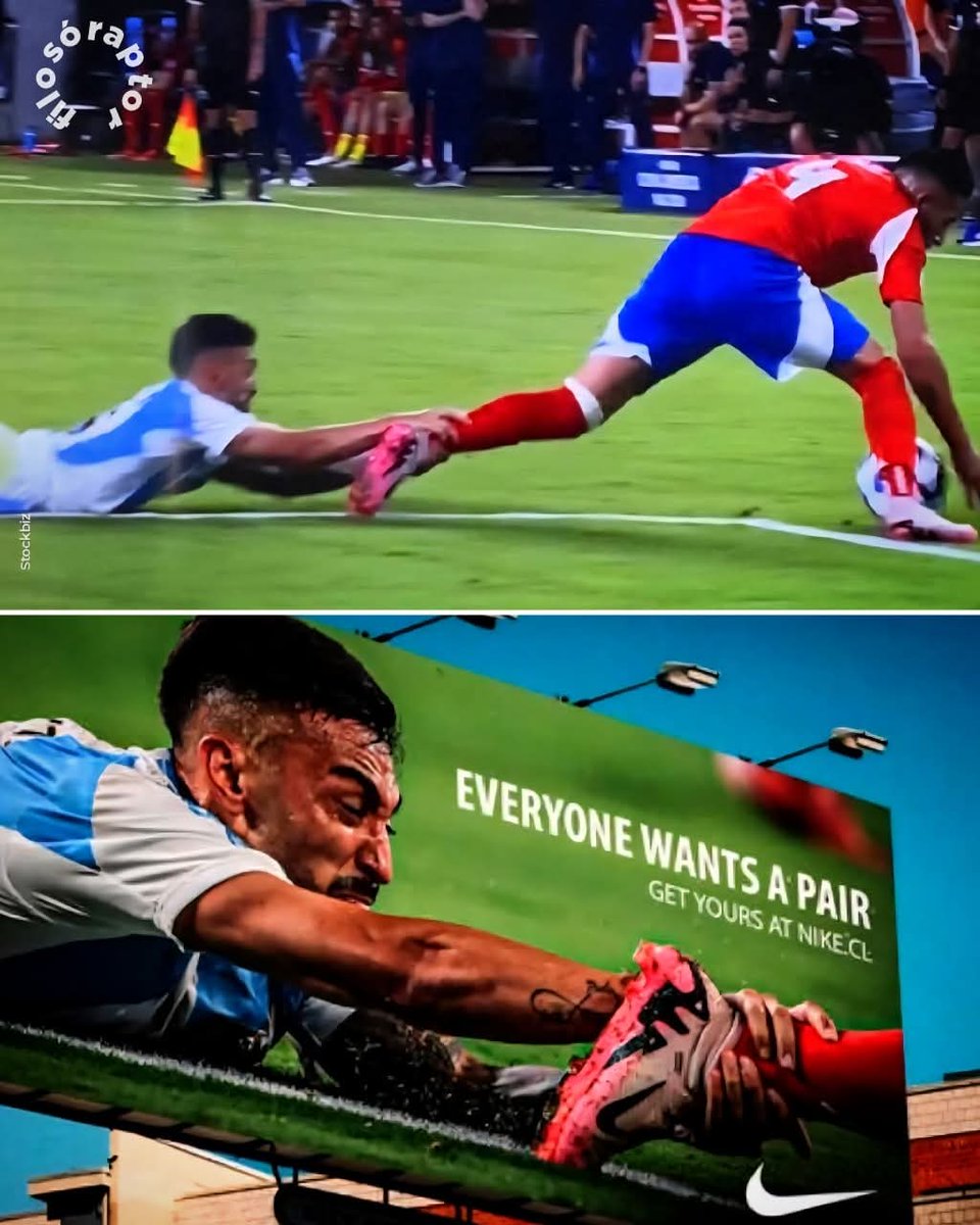dlhm1982's tweet photo. @Finanzas_Nike Chile vs Argentina ⚽ https://t.co/PVbzu71r0q