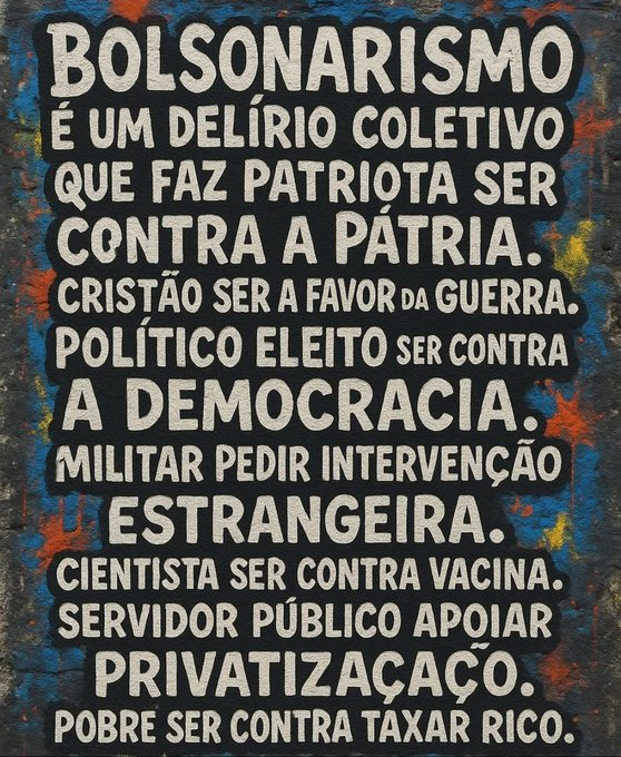 jose49729680's tweet photo. Dizem! que a pior droga atualmente é fentanil,(100 X mais potente do que a morfina)droga usada pelos americanos...
Mas se ler o que o bolsonarismo faz: paira uma dúvida...
A fentanil o efeito é pessoal
Bolsonarismo é uma catarse coletiva que afeta segmentos da sociedade https://t.co/BlNDrw8ala