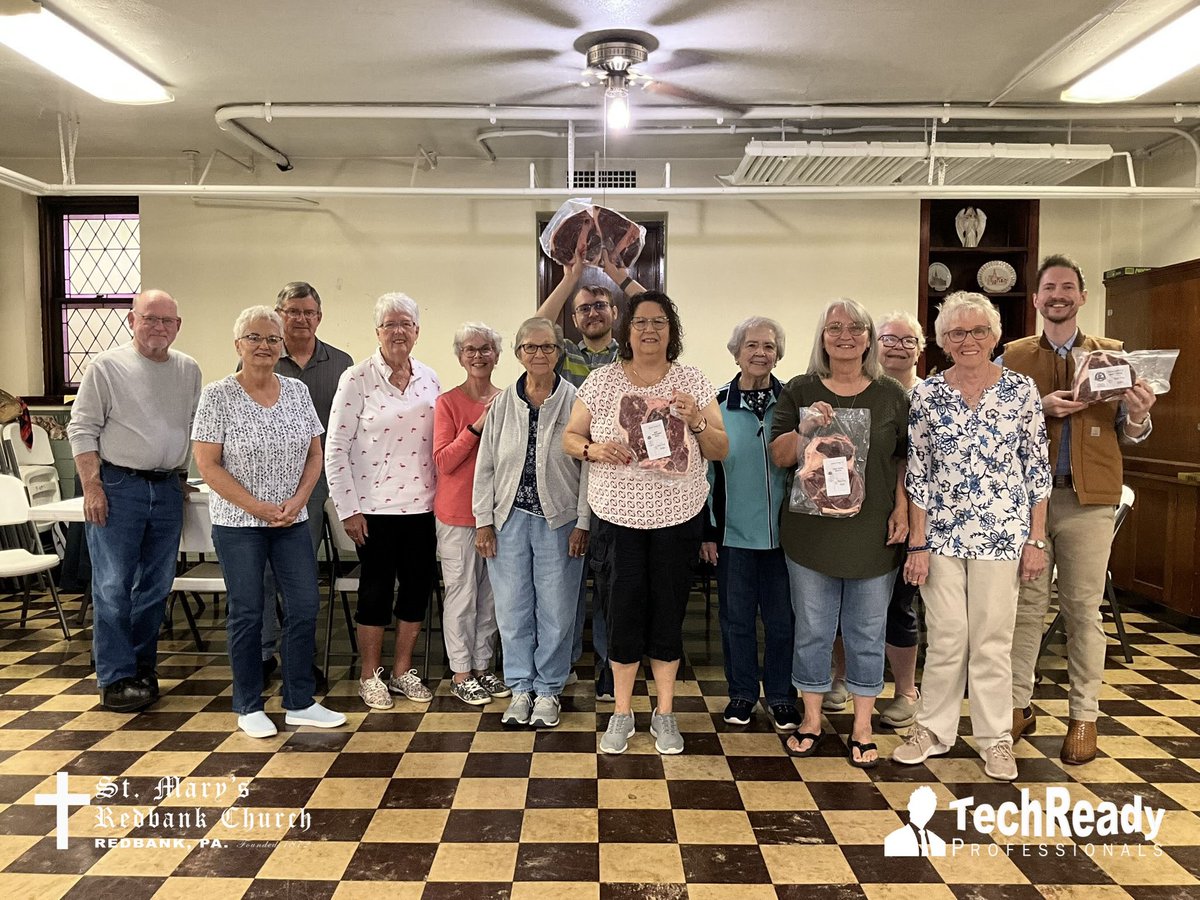 GordonBarrows's tweet photo. 🐄 Huge thanks to St. Mary’s Redbank Church, the Shuster &amp; Snyder families for donating Walter the steer to bless our community! 💒❤️ Special thanks to Tom’s Riverside, MPS Pro, &amp; SCCRPD! 🙌 🔗 https://t.co/MViSVECU6r

#NewBethlehem #RedbankValley #4HStrong #MeatBlessing https://t.co/CnpMqrAptE