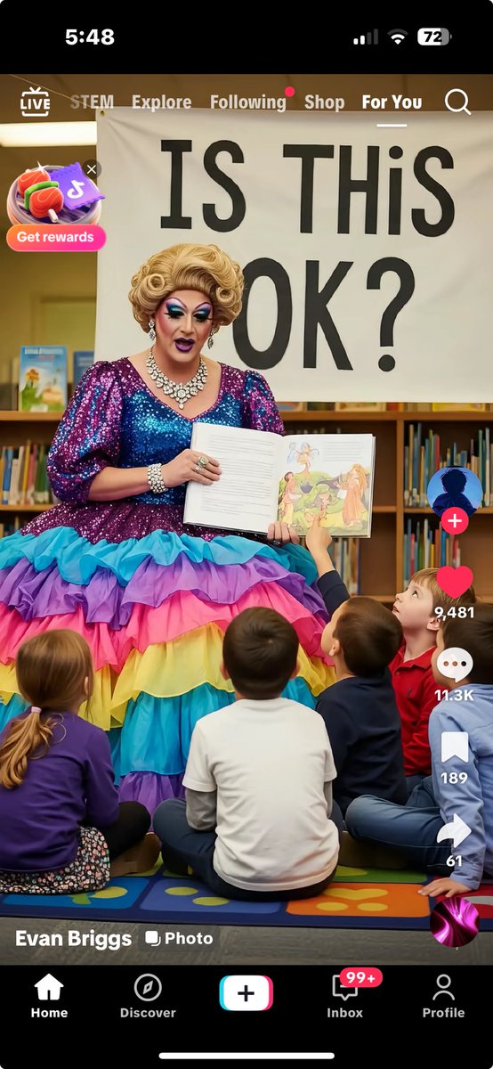 Yes! This drag queen is much safer than your local pastor or local cops…