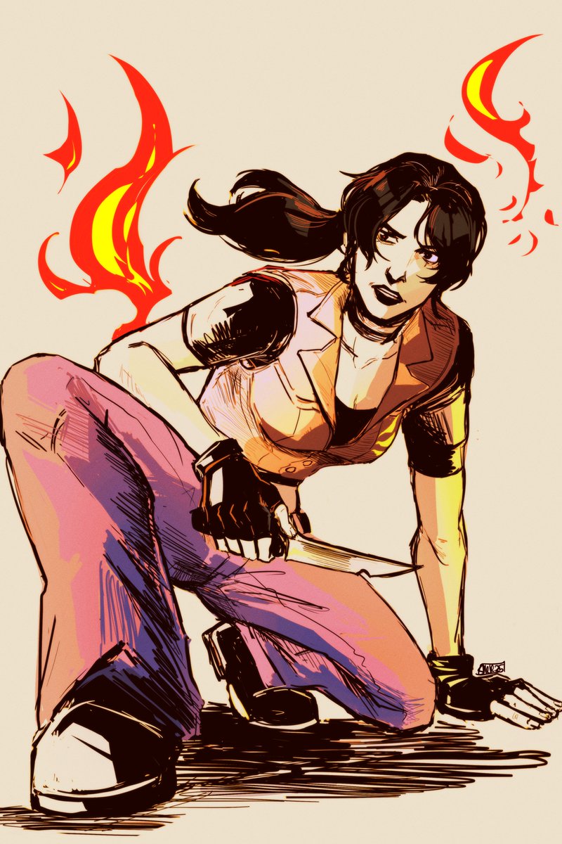 she can handle herself
#REBHfun #ResidentEvil #CodeVeronica #ClaireRedfield #fanart #sketch