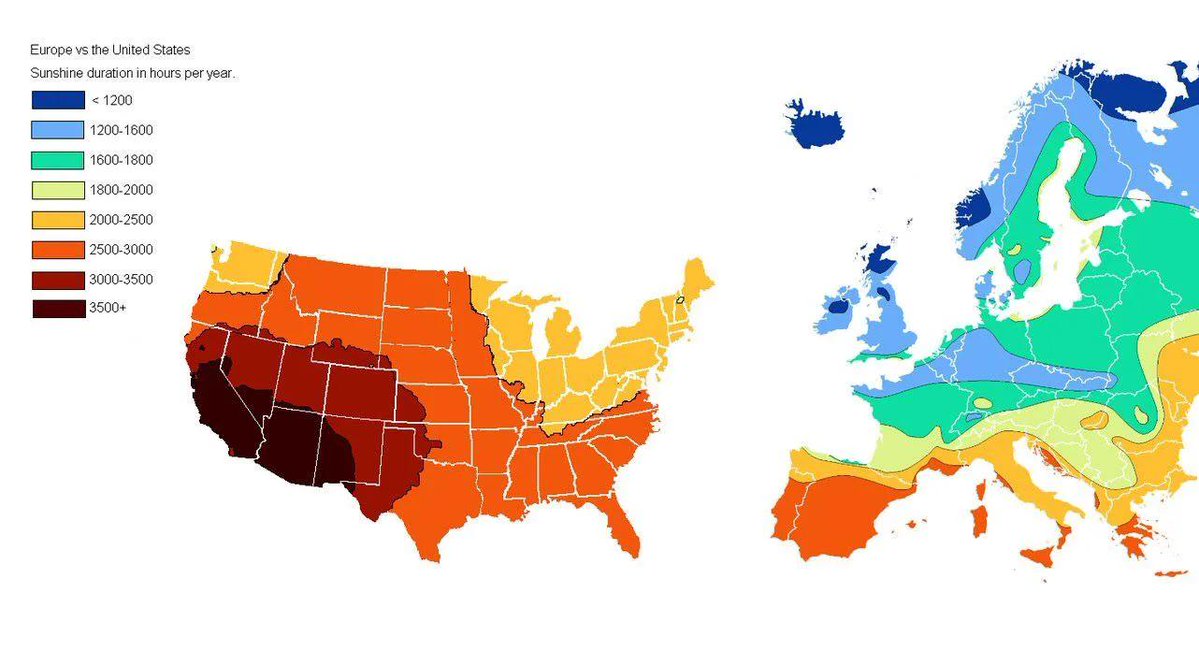 MuseZack's tweet image. Because freaking Oregon gets more sunlight than almost all of Italy?