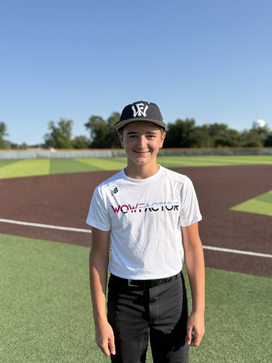 FiveToolYouth's tweet photo. F: @WowFactorNation Texas AW 3, North Texas Fury Elite West 2
PoG: Reese Sluder 4 IP, 6H, 1 ER, 2 BB, 2K
Hitter: Oliver Branson 2-2, RBI, Walk off single
#FiveToolTurfWars https://t.co/PNz9lzLRJt