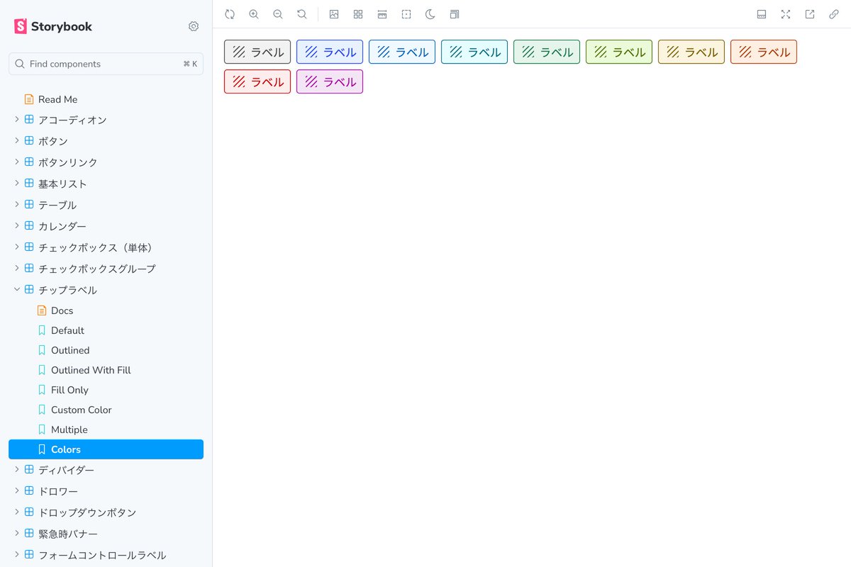 crayfisher_zari's tweet image. 個人的に開発しているデジタル庁のデザインシステムのVue実装に「チップラベル」を追加しました。

▼ストーリーブック
crayfisher-zari.github.io/digital-agency…

 #デジタル庁のデザインシステムをＶｕｅで作ってみた #個人開発