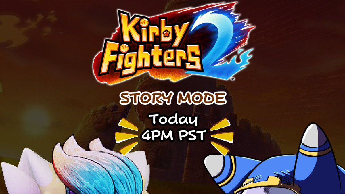 Live now on my wife's Twitch to do some Co-op Kirby Fighters 2! Can our marriage withstand all floors of story mode?

🔗 twitch.tv/ag_piers 🔗 

  #kirby • #カービィ • #kirbyoc • #Vtuber • #vsky