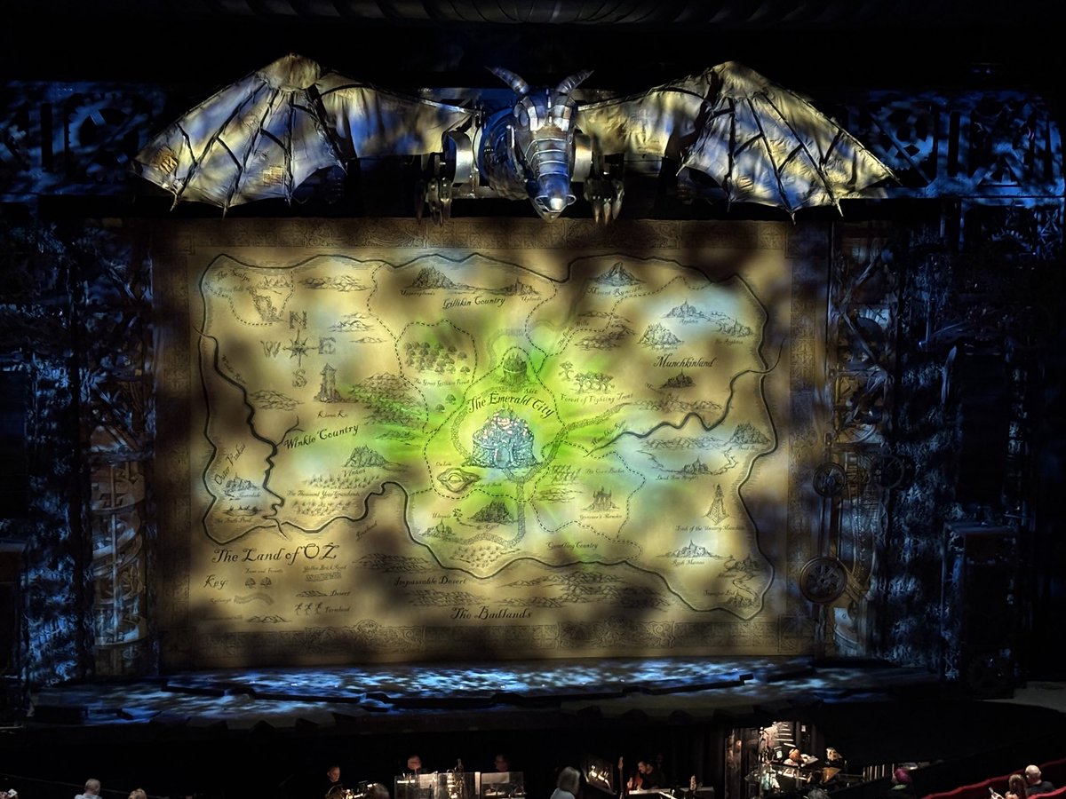 Ready for <a href="/WICKED_Musical/">Wicked the Musical</a> show No. 5🎭