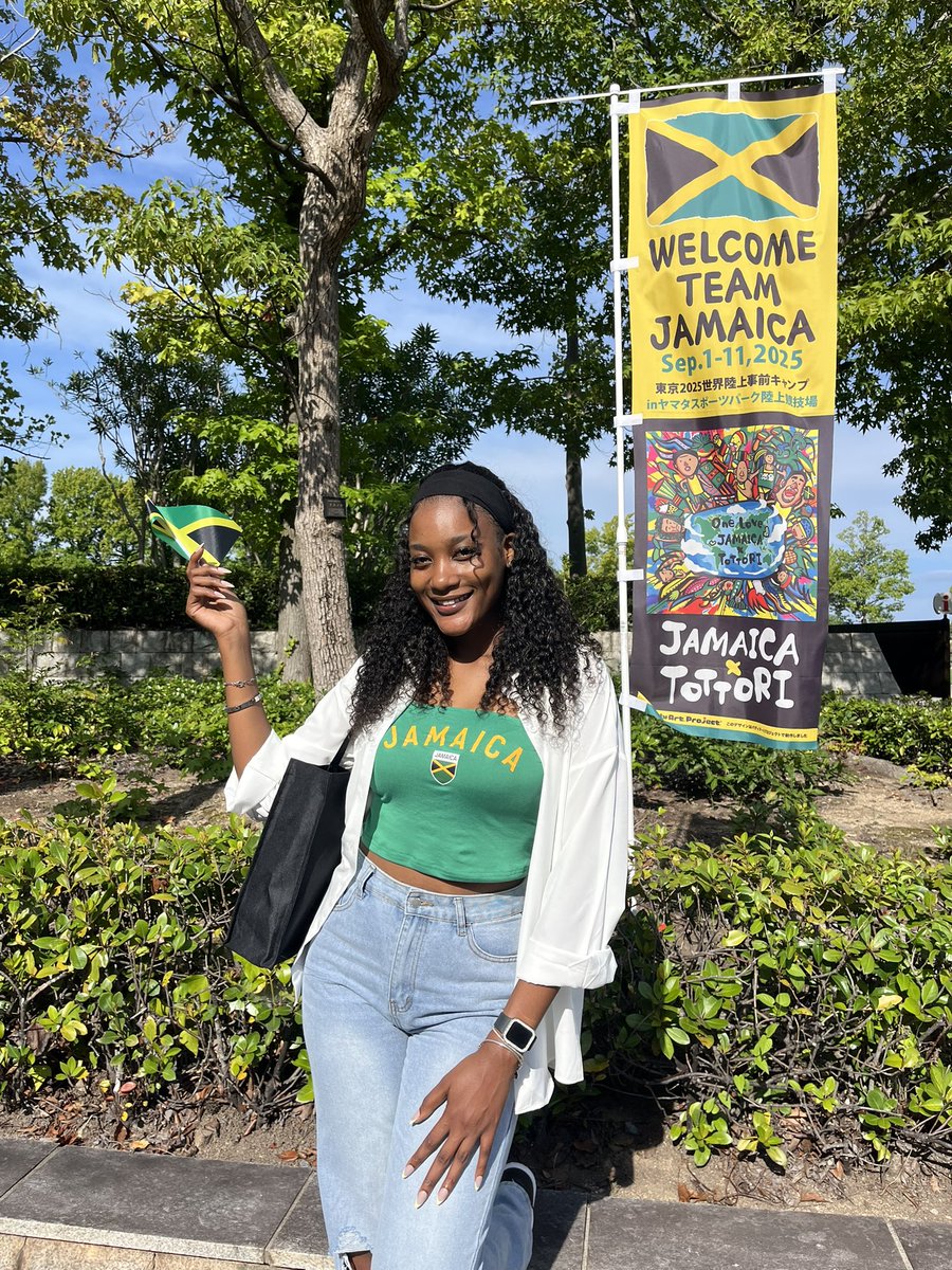 Ashagaye876's tweet photo. Behind the scenes with Team Jamaica 🇯🇲 at their training camp here in Tottori, Japan 🇯🇵 as they gear up for the World Athletics Championships 2025 in Tokyo. 

Wishing the team all the very best as they chase greatness on the world stage! ✨💛💚🖤 https://t.co/FMUMtmwfGa