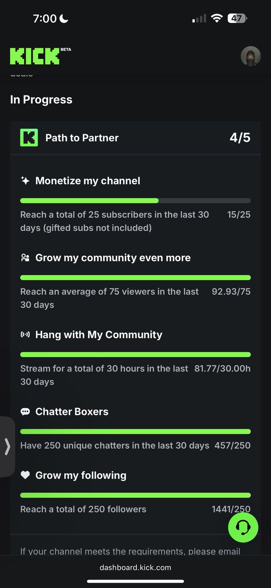 ItsJJx__'s tweet image. 10 more tier 1 subs until I qualify for partner (Kcip) follow ItsJJx on kick 💯