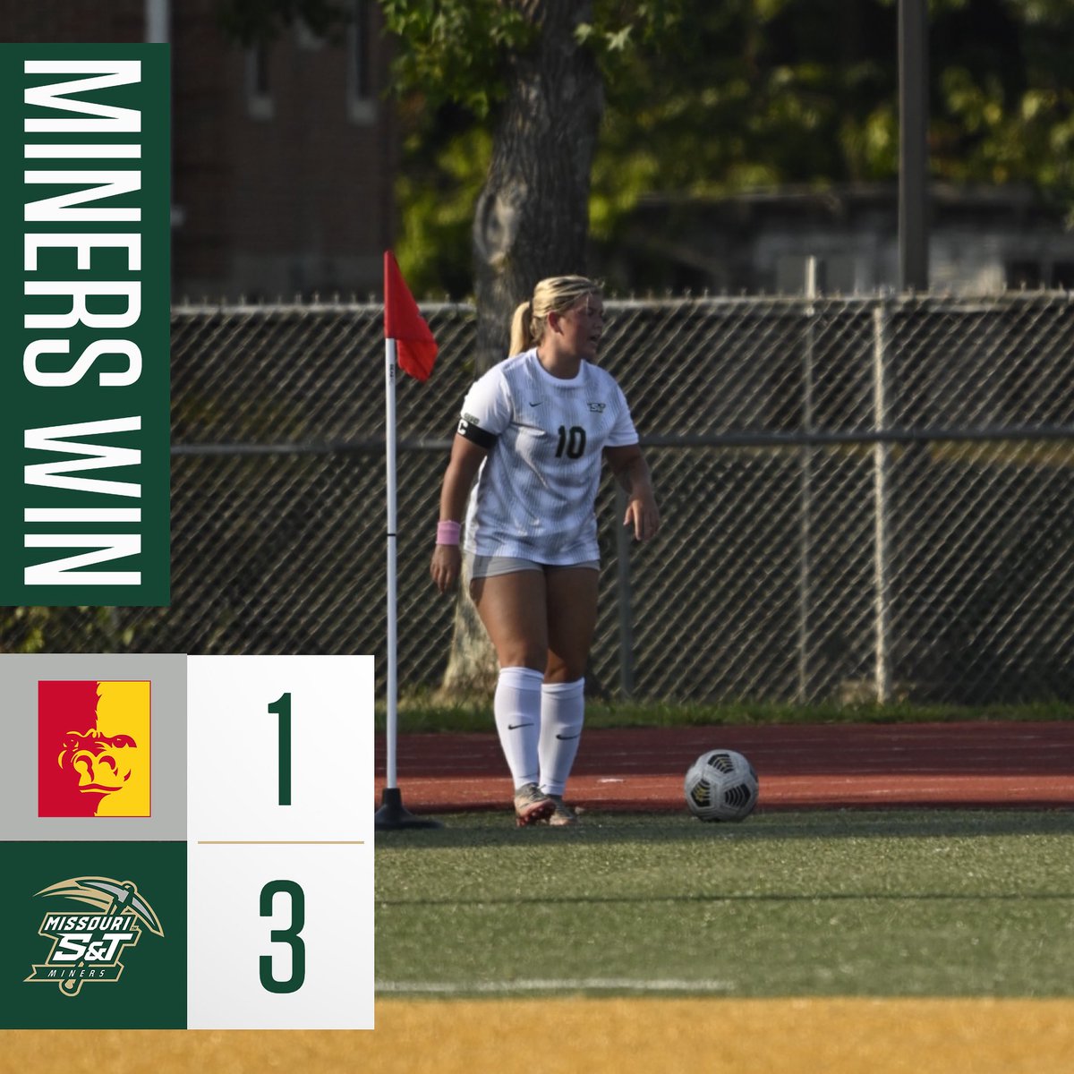 MINERS_WSOC's tweet photo. Second half scoring from Erisman and Kramer lift the Miners to 2-0 to start the season!

#minerpride #everyonewatcheswomenssports https://t.co/RdnTP8XH3Y