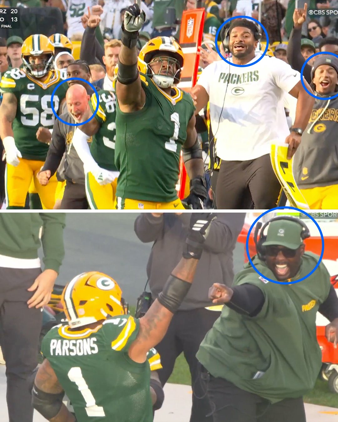 NFL on Prime Video on X: "Everyone was hyped for Micah's first sack as a  Packer 🔥 https://t.co/s6Qacv0Drv" / X