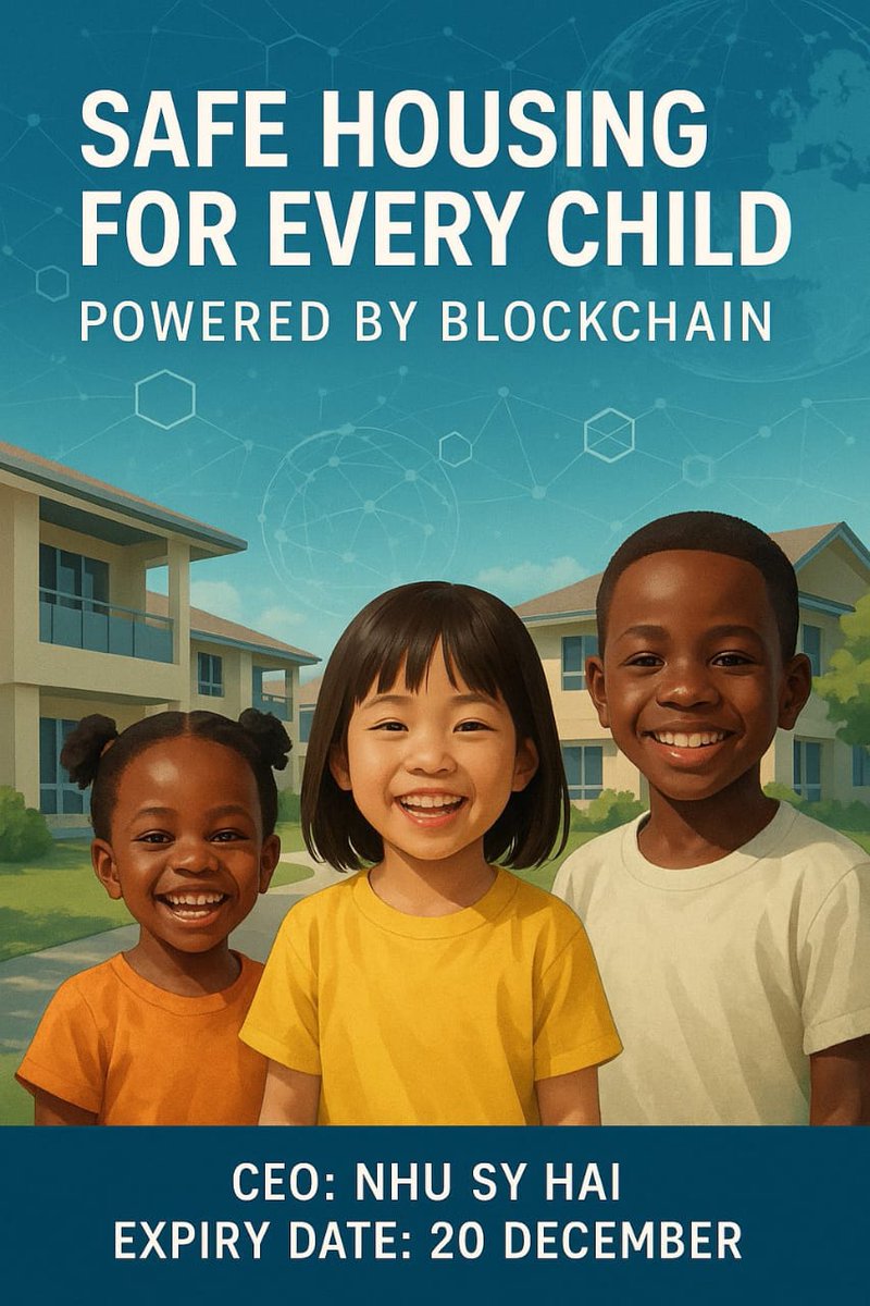 AbasoloEthan29's tweet image. 🌍 A world where no child sleeps without shelter is possible.
We’re making it real — one home at a time. 🏠✨
#BlockchainForHumanity #ChildrenFirst

@ORPHANAGERS 
@JbDelarosa8 
@maljefairi
@dondavid777 
@jika2920 

sidrastart.com/project/0acc2e…