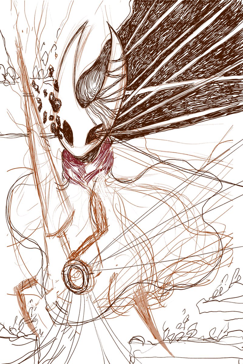 CartOfFun1's tweet image. Hornet WIP 🍃🪲🍂
#silksong