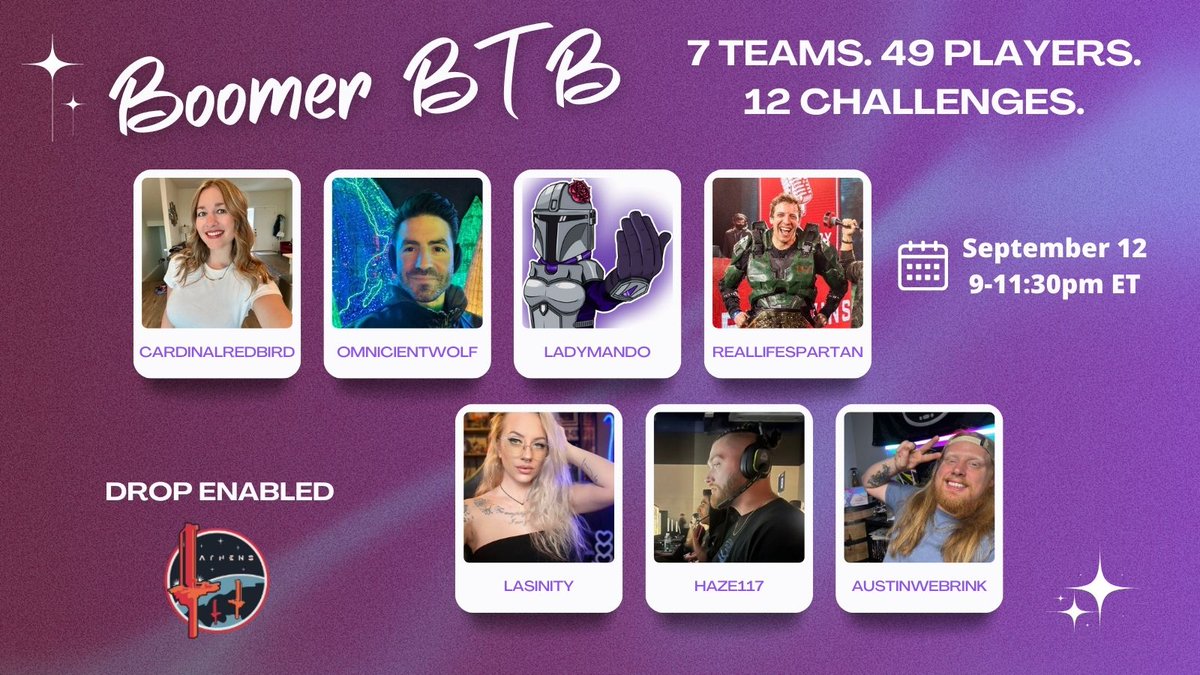 BOOMER BTB IS BACK 🪩 🕺 this Friday night!