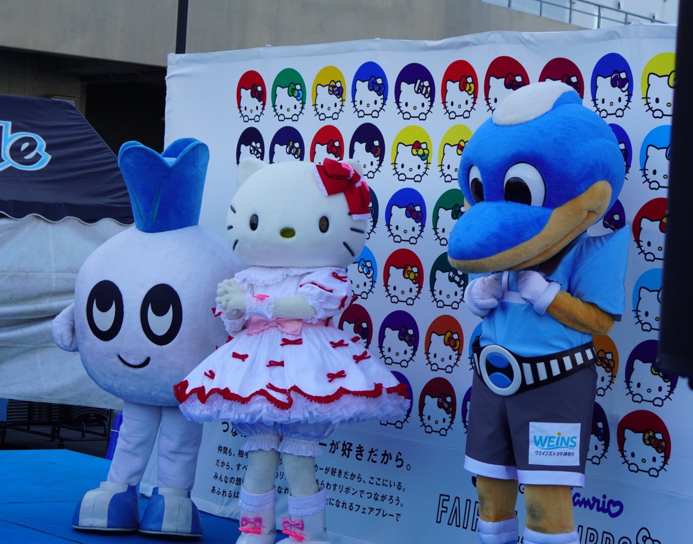 キティちゃん  FC東京 キティちゃんマスコット 髙萩洋次郎 - メルカリ