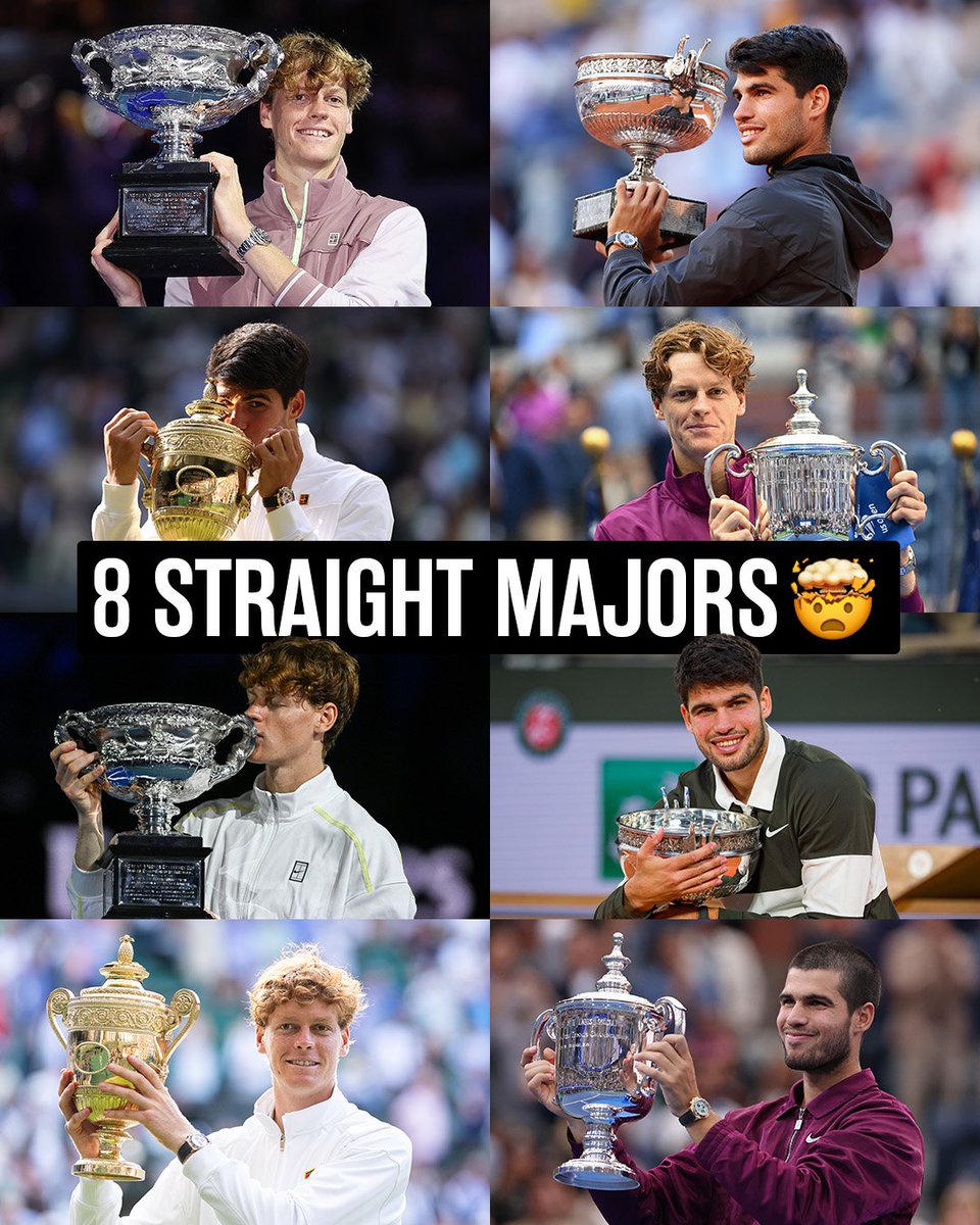 dhairyakumar's tweet photo. #usopenfinals 

Tennis is not the same anymore .

We grown up by watching FEDERER Vs NADAL Vs DJOKOVIC rivalries...

This Young lads have so much to gain but can not match the Aura this Trio have. https://t.co/11Tp72PLkx