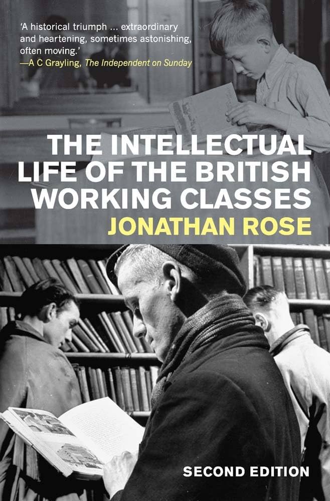 I'm not!! We can all learn loads from working-class autodidact culture, I recommend this book