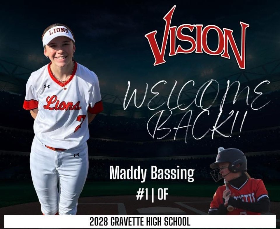 🥎 Welcome back to our #1 center fielder Maddy Bassing who secretly dares runners to try for the next base. They usually only do it once 😉 Her own speed around the bases often leads to extra runs too, and we’re excited she’s back!