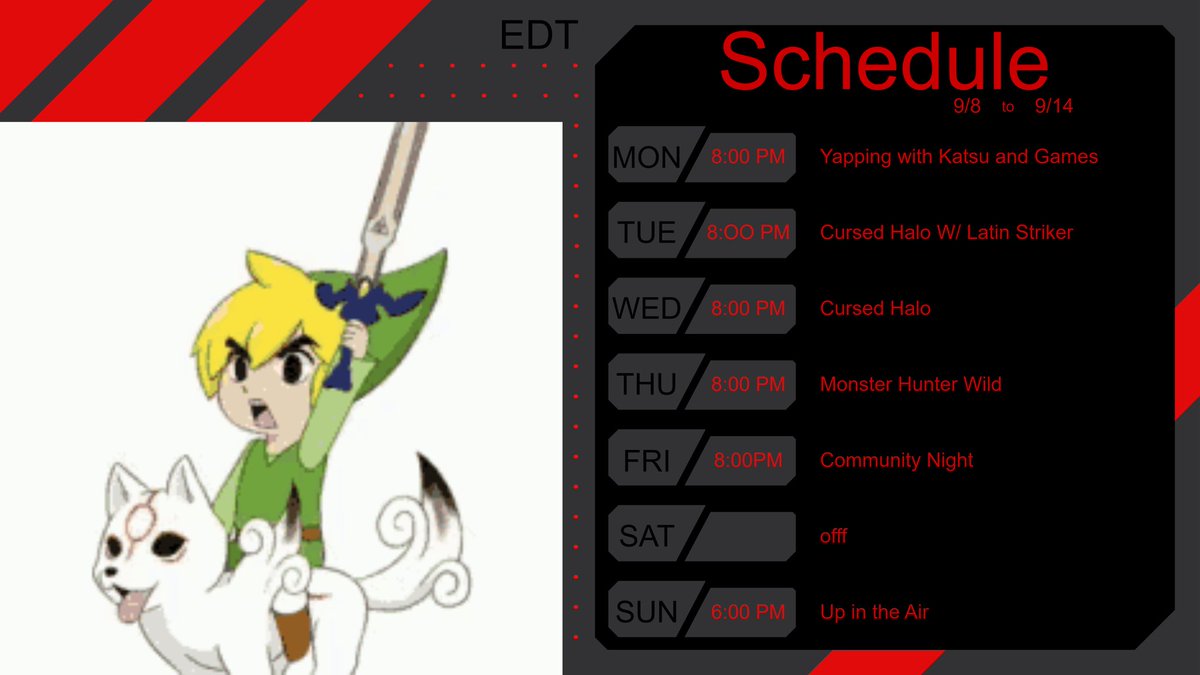 HollowLinky's tweet photo. Schedule for the IDF charity with @Katsumaakun special guest. #IDF #ironmouse #vtubercharity https://t.co/WfLcmekFOa