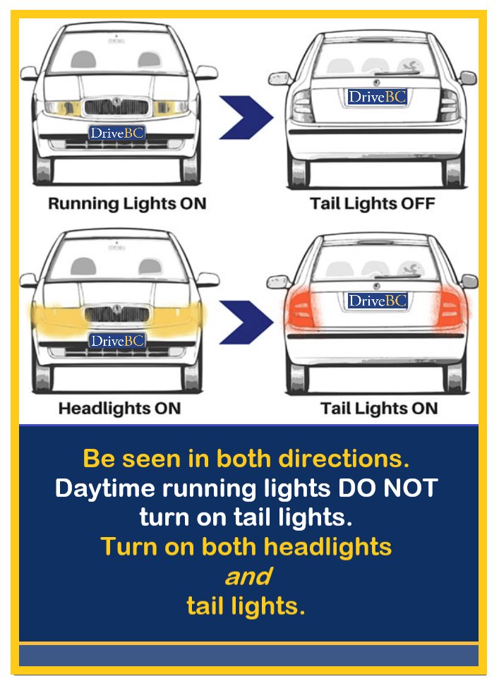 ☑️ A DriveBC.ca reminder: