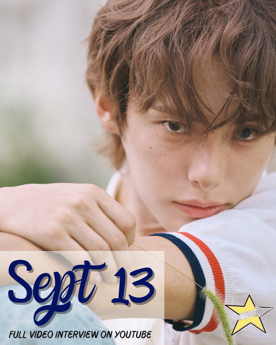 EastifyOfficial's tweet photo. The video version of the interview will be up on YouTube on September 13th✨✨✨

Let’s celebrate JUNHEE 1st Mini Album [The First Day &amp; Night] together!

#JUNHEE #TheFirstDayandNight #Kpop #Kpopradio #radiointerview #kkfi #kansascity #cc #choice #clover #oceanpark https://t.co/ARa6kLD7b9