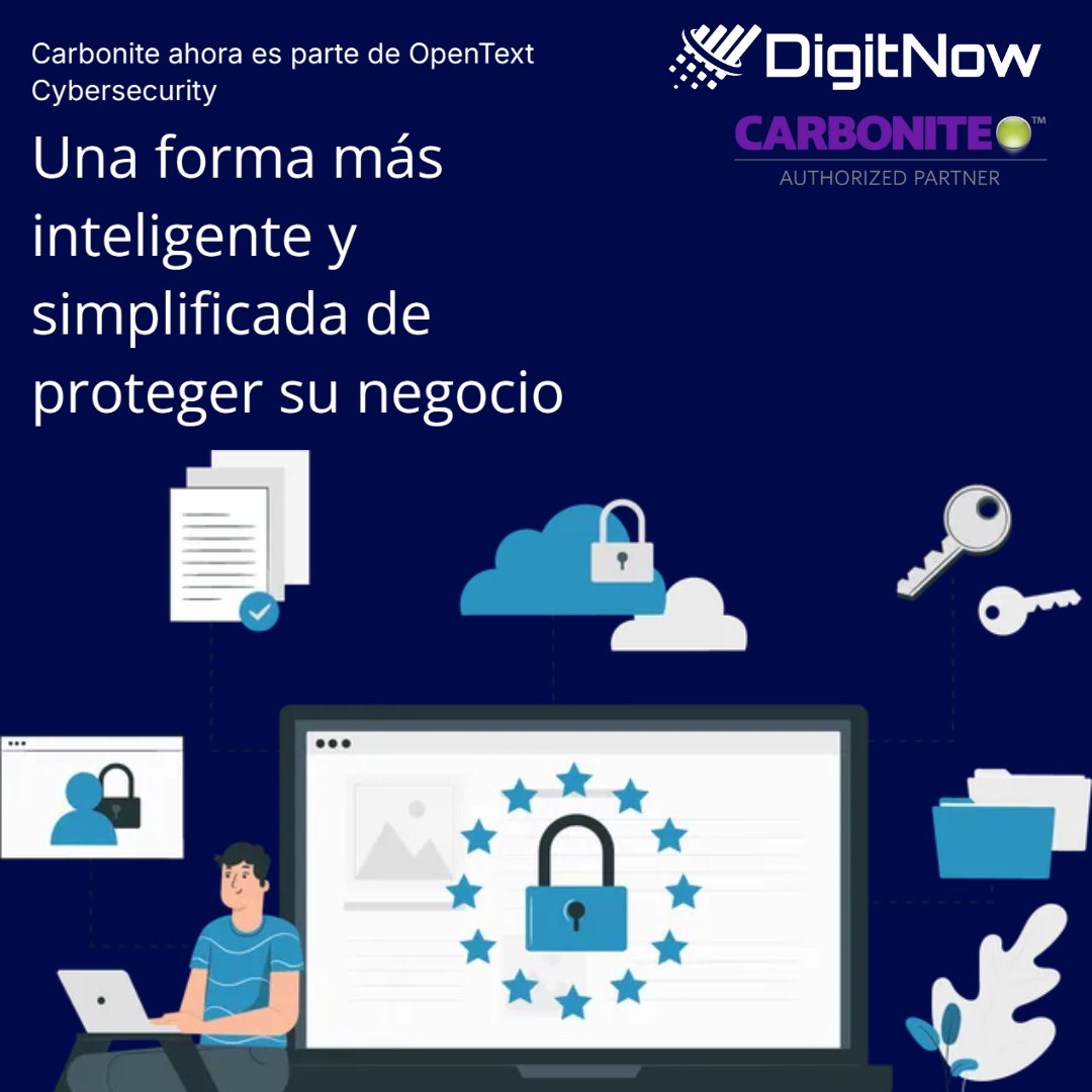 DigitNowMexico's tweet image. 💻 ¿Tus datos están realmente protegidos?
Con #Carbonite, recupera archivos de manera rápida y segura en caso de cualquier incidente. 💾
Te guiamos en la implementación y te damos asesoría completa.
📩 ¡Contáctanos!
🌐 digitnow.com.mx

#RecuperacionDeDatos #SeguridadTI