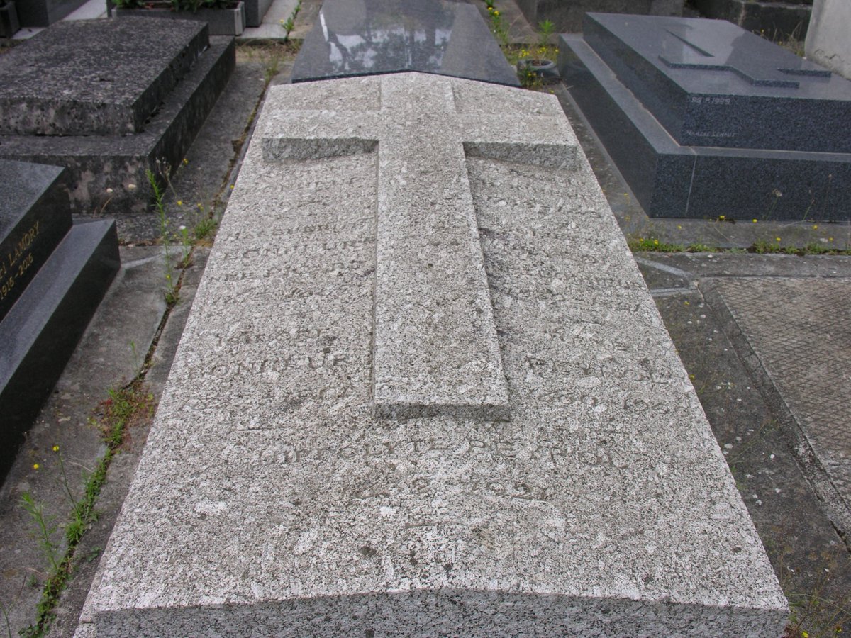 <a href="/MAlphabetique/">Mon Paris Alphabétique</a> au n°14 est mort Isidore Bonheur sculpteur auteur des taureaux à l'entrée de l'actuel parc Georges Brassens et sa sœur Juliette Bonheur peintre animalière comme son autre sœur la très célèbre Rosa, ils sont à Montparnasse