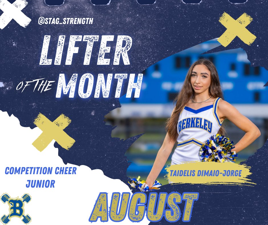 Please see the students/athletes that have been recognized for the month of August:
-Zion Richardson <a href="/BerkeleyStagsFB/">Berkeley Football</a> 
-Easton Little <a href="/stags_baseball/">Stags Baseball</a> 
-Brooklyn Nelson (Women's Soccer)  
-Taidelis DiMaio-Jorge (Cheer) 
-Omega Green <a href="/StagsHoops/">Berkeley High Basketball</a>  

<a href="/Staggybhs/">Staggy B</a> <a href="/bcsdschools/">BCSD Schools</a>