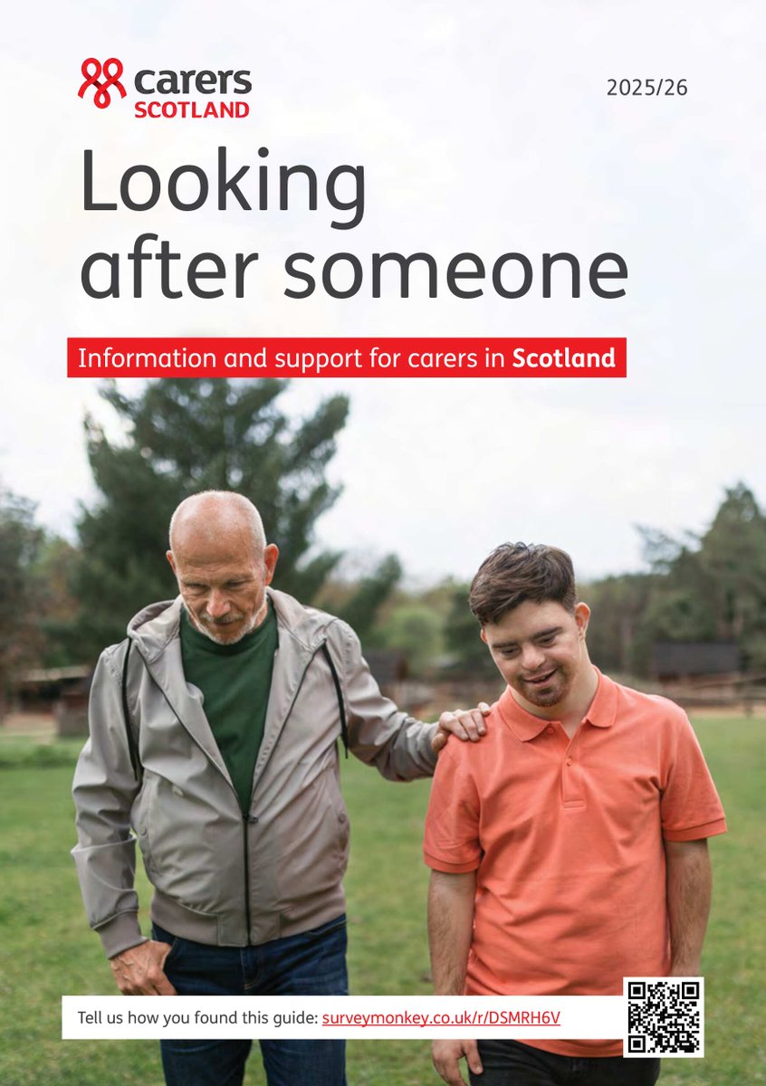 We have new Looking After Someone guides for 2025/26!

These have up to date information and advice on all aspects of caring in Scotland.

Order printed copies (supplied free, pay postage only) or find the link to the online version here: shopcarersuk.org/en/products/vi…