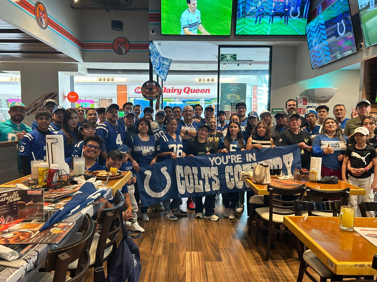 Somos la gran Hermandad Colts.
<a href="/Colts/">Indianapolis Colts</a> <a href="/ColtsLife/">Colts Life</a>