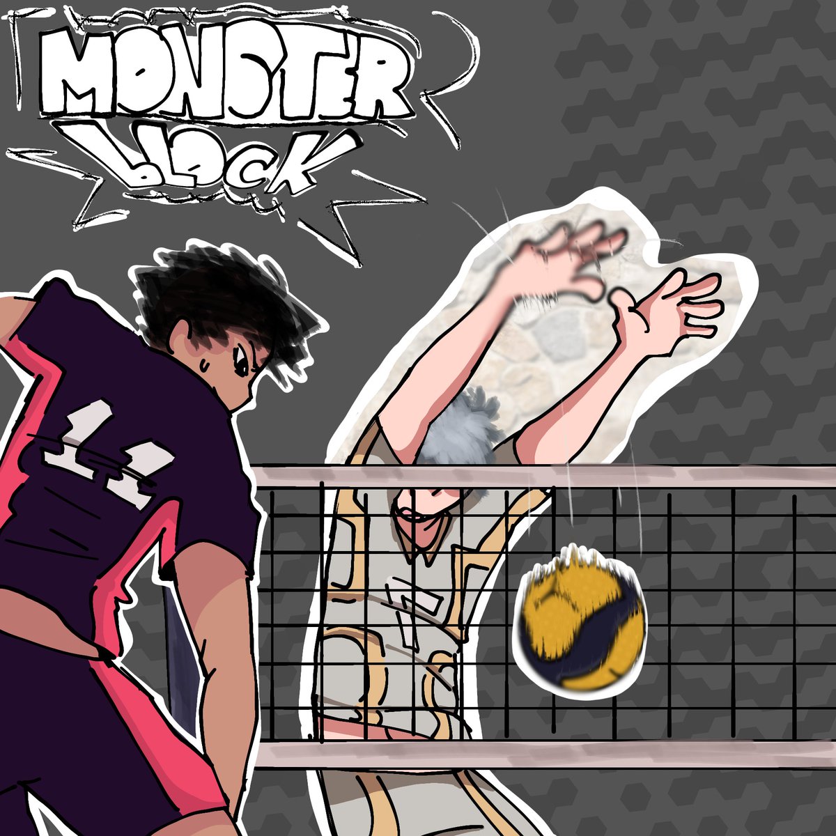 MONSTER BLOCK!!!

#volleyball