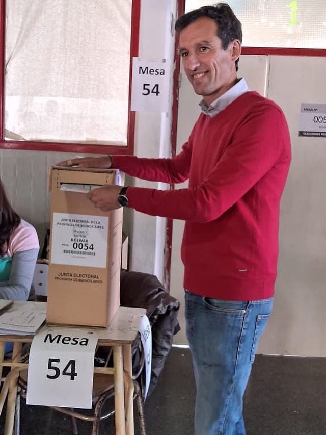 ¡Ya voté en la Escuela N° 1!
Hoy Bolívar se despierta y con cada voto gritamos bien fuerte que queremos un FUTURO distinto. Andá a votar y trasformemos la ciudad🇦🇷