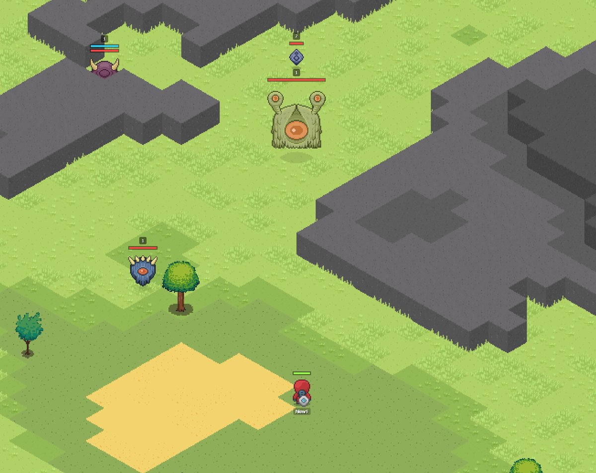 Just hanging out with monsters on a Sunday vibes. <a href="/blockstranding/">Block Stranding</a>