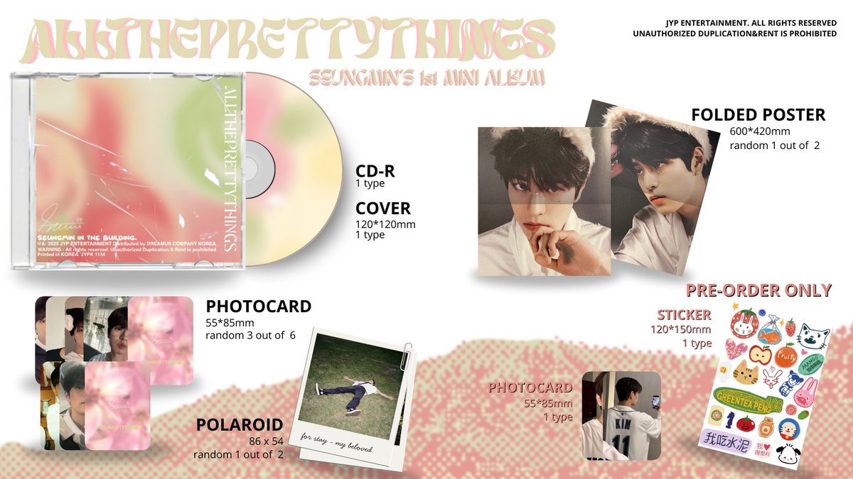 eorrth's tweet image. Stray Kids' 승민 (Seungmin) "ALLTHEPRETTYTHINGS"
DETAILED ALBUM PREVIEW

2025.10.03 FRI 1PM (KST) | 0AM (ET)

🍓PRE-SAVE &amp;amp; PRE-ORDER "ALLTHEPRETTYTHINGS" NOW!

(FANMADE)