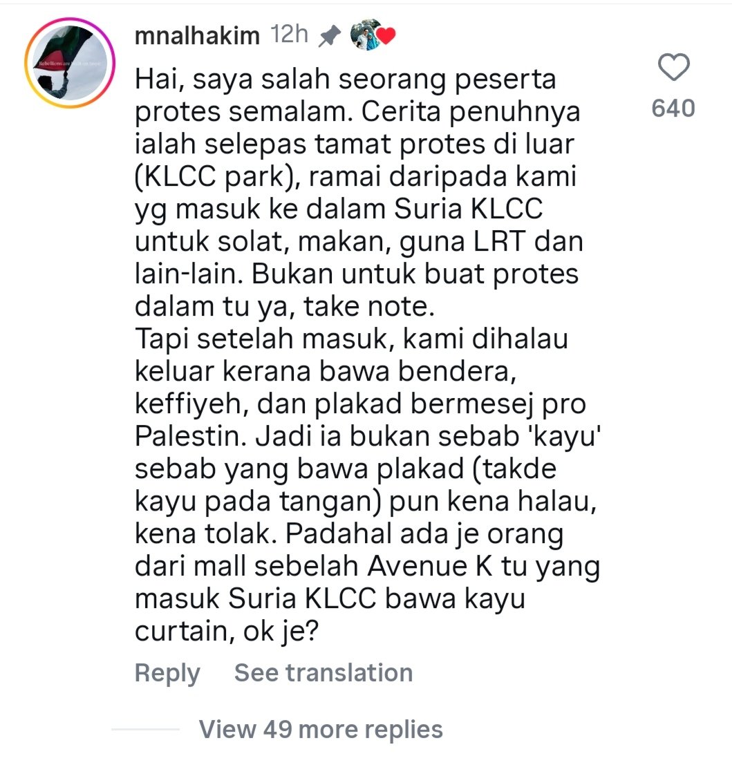 DrMasIindaSis's tweet photo. Wahai rakyat Malaysia, Starbucks sudah, bila nak boikot Zionis Rendang KLCC pulak ? https://t.co/F5XhUX0gaH