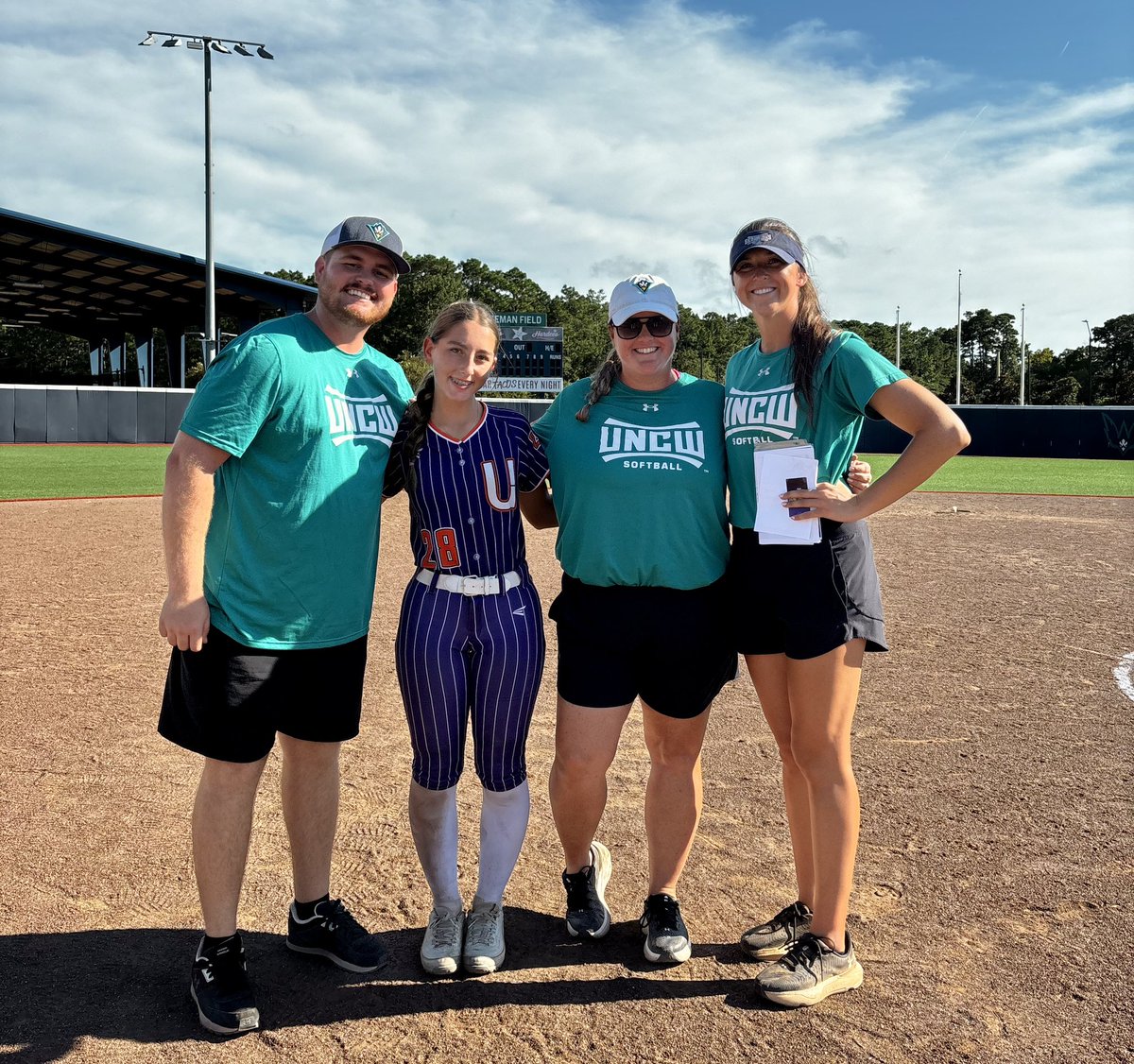 Addison Rydin (@addisonrydin28) on Twitter photo Had an amazing weekend in Wilmington for the <a href="/UNCWsoftball/">UNCW Softball</a> camp. Huge thanks to <a href="/AshleyWadeUNCW/">Ashley Wade</a> <a href="/KylerHolton08/">Kyler Holton</a> and <a href="/AbbeyLatham/">Abbey Latham</a> for organizing such a great experience.
<a href="/UnityAttard/">Unity 16U Attard/Johnson</a> <a href="/VAUnitySB/">Unity Softball</a> <a href="/cam_byars/">Cam Byars</a> <a href="/ExtraInningSB/">EXTRA INNING SOFTBALL</a> <a href="/LineDsoftball/">Line Drive Media</a> <a href="/PrepSoftball/">Prep Softball 🥎</a> <a href="/FastpitchWire/">Fastpitch Wire</a> Had an amazing weekend in Wilmington for the <a href="/UNCWsoftball/">UNCW Softball</a> camp. Huge thanks to <a href="/AshleyWadeUNCW/">Ashley Wade</a> <a href="/KylerHolton08/">Kyler Holton</a> and <a href="/AbbeyLatham/">Abbey Latham</a> for organizing such a great experience.
<a href="/UnityAttard/">Unity 16U Attard/Johnson</a> <a href="/VAUnitySB/">Unity Softball</a> <a href="/cam_byars/">Cam Byars</a> <a href="/ExtraInningSB/">EXTRA INNING SOFTBALL</a> <a href="/LineDsoftball/">Line Drive Media</a> <a href="/PrepSoftball/">Prep Softball 🥎</a> <a href="/FastpitchWire/">Fastpitch Wire</a>