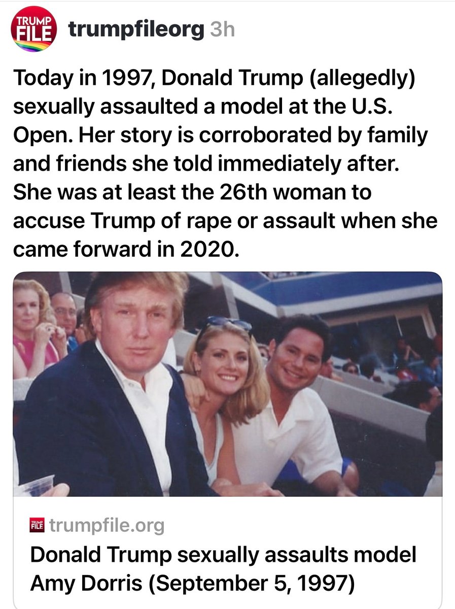 Trump loves the US Open.