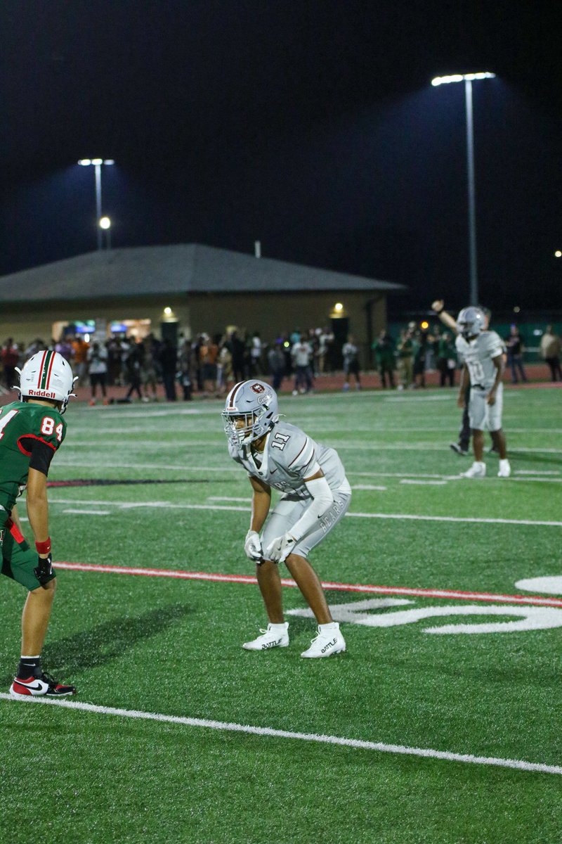 Week 1&amp;3 
hudl.com/v/2SbD9W
1 Pick Six 
1 TFL 
1 Fumble Rec. 
1 PBU 
3 Forced Incompletions 
13 Tot. Tackles 
*Missed Week 2*