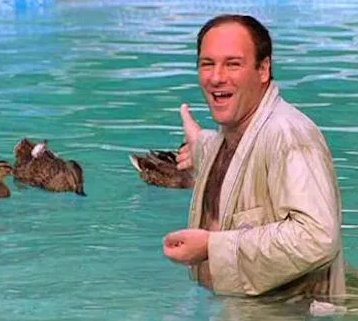 Who knew, after all this time, Tony was actually feeding eagles. #Peacemaker