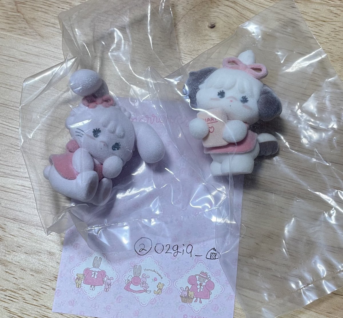 【交換】mikko LOVE FRIENDS COLLECTION
ラブフレンズ コレクションフィギュア  Vol.2 ガチャ

譲：スフレ・キャミー ×各1
求：ラテ ×2

💌郵送交換希望

検索からお気軽にお声掛けください☺︎
よろしくお願いいたします🙂‍↕️✨
