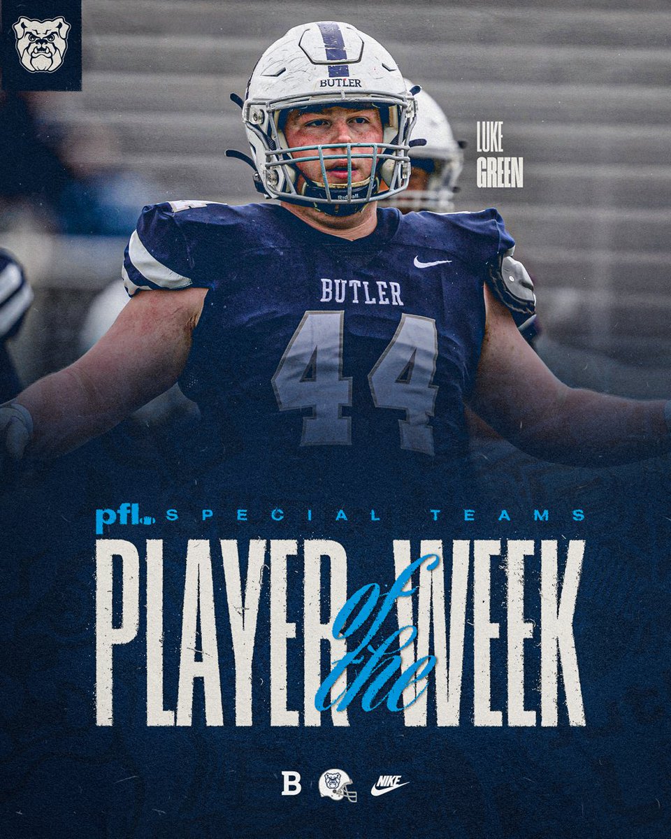 Two blocked PATs earn Luke Green Pioneer Football League Weekly Honors

MORE: bit.ly/4gdz6R4