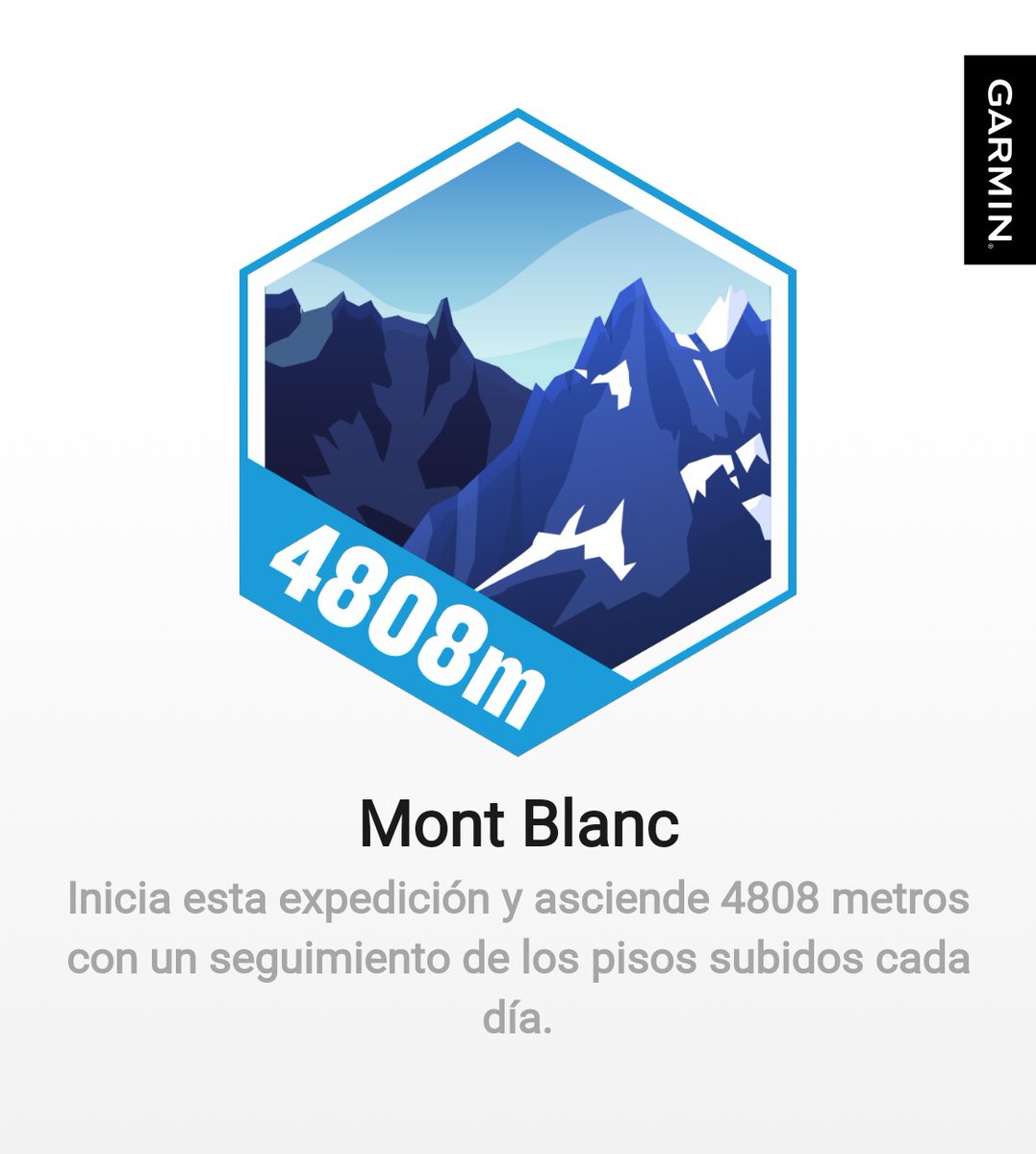 He ganado una medalla en Garmin Connect. #garmin #beatyesterday