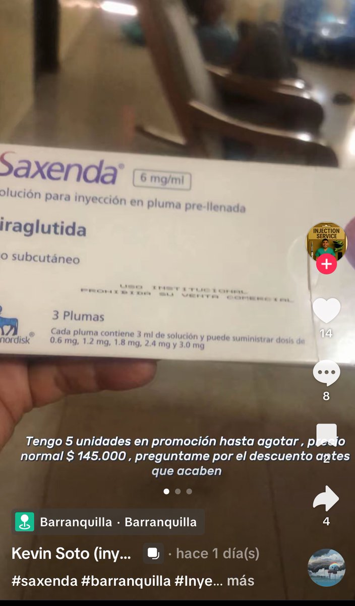 luisrsd15's tweet photo. @callynocallo345 @Supersalud @MinSaludCol @PGN_COL @FiscaliaCol Ya hasta venden por tiktok 🤦🏾‍♂️ https://t.co/r7JD9sZPTu