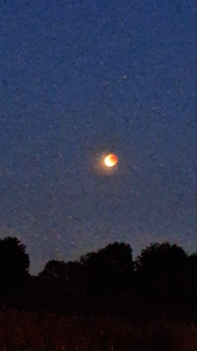 KeesAddy's tweet image. Met het mobieltje maar toch . # bloedmaan