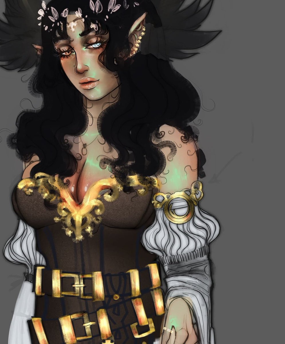 Wip crop of a gift Im working on for my friend ♡

#illustration #artmoots
