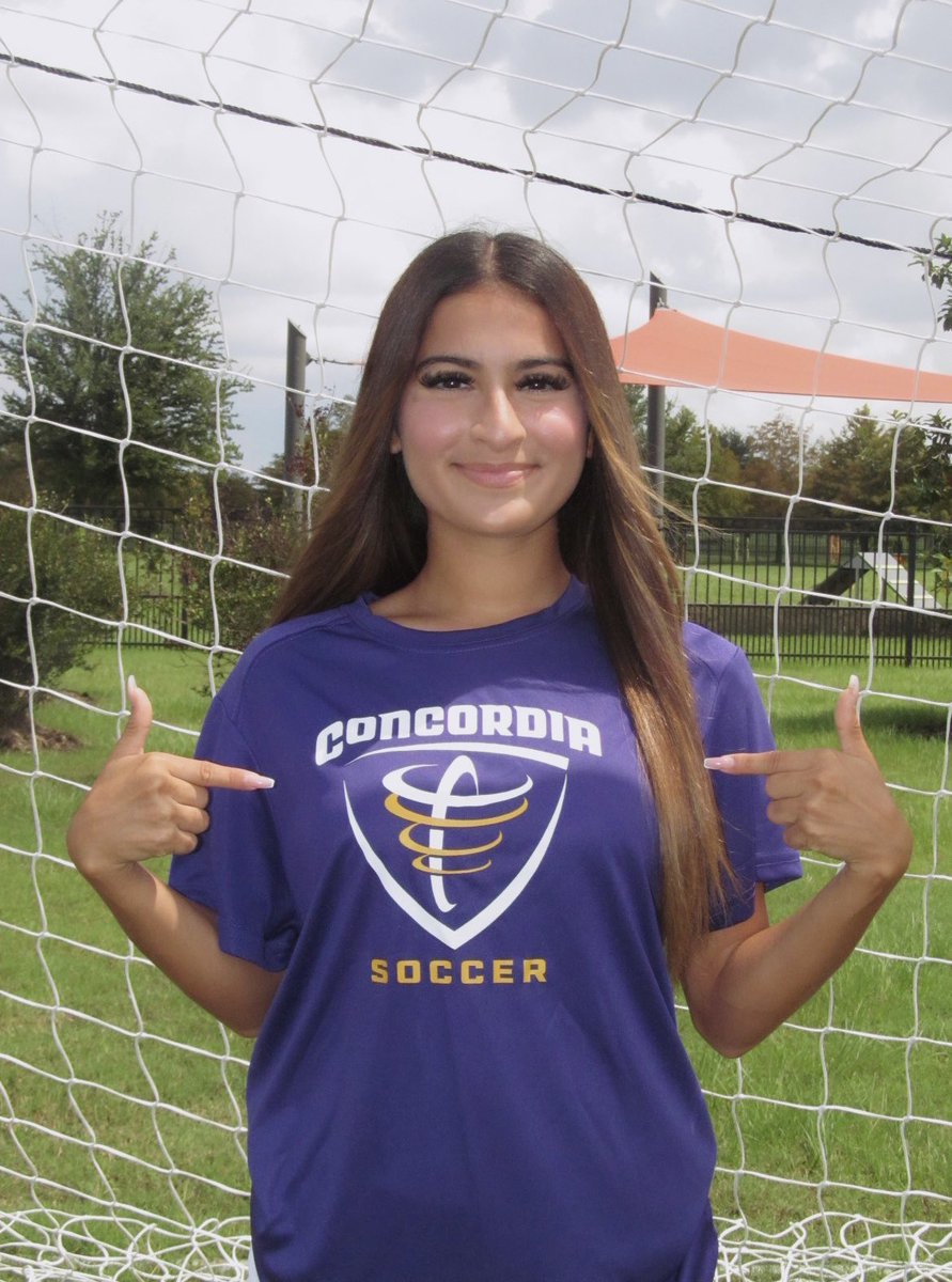 SSN_NCAASoccer's tweet photo. 2026 Forward/Midfielder Arantxa Varela has committed to Concordia. 

Congrats @arantxa_renee!!! https://t.co/mr2KYSqReE