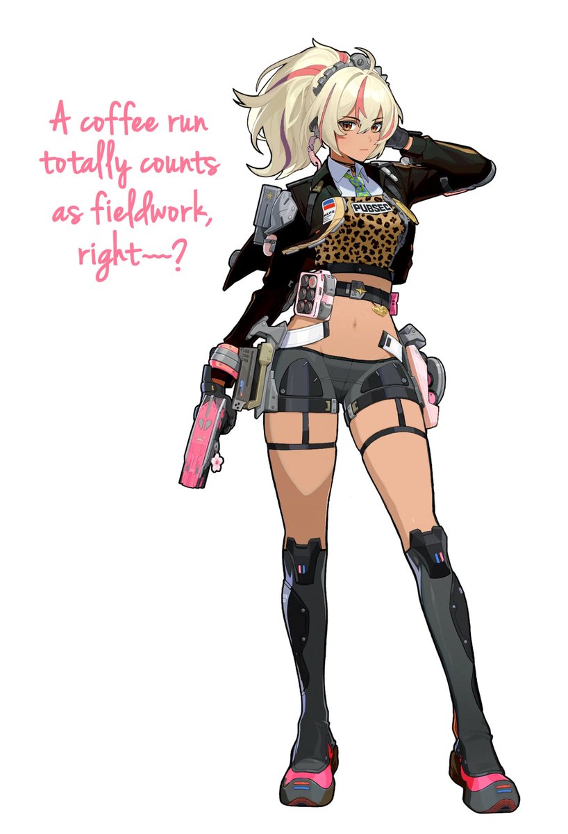 After showing off earlier for #SeductiveSunday she finally picked what to wear and she's basically a gyaru for the day.