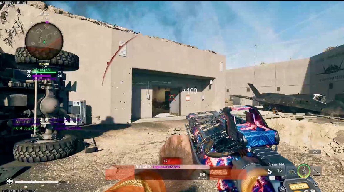 I HIT AGAIN!!!

RICOCHET WITH THE DISC GUN INTO MID ON SUBSONIC 🫣