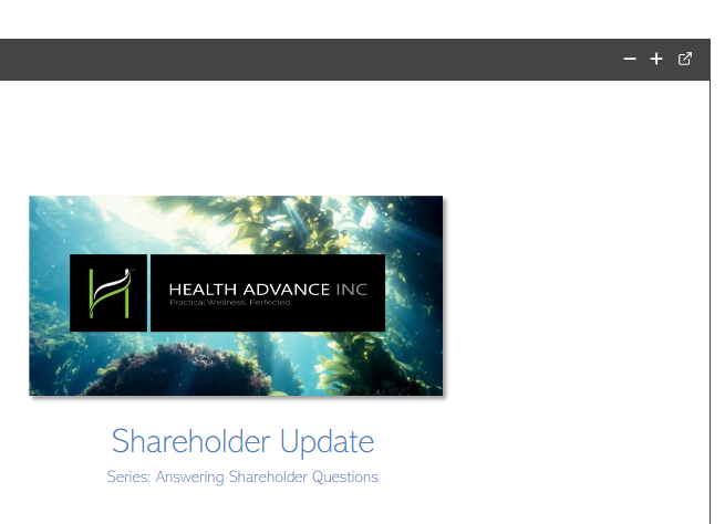 Health Advance Inc. tweet media