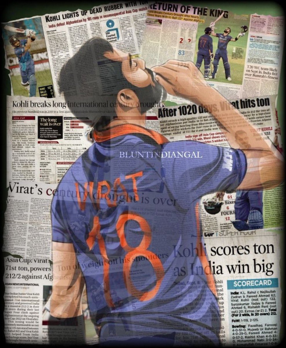 BluntIndianGal's tweet photo. Three years to the day when Virat Kohli answered everyone who questioned him. 71st century will always remain special for every Kohli fan ❤️ https://t.co/EHKwX5ppAP